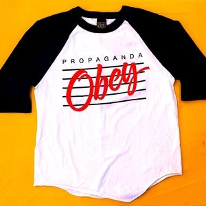 Obey 3/4 Sleeve Shirt